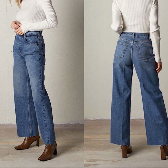 Boyish Denim - Boyish Blue High-Rise Flare Jeans